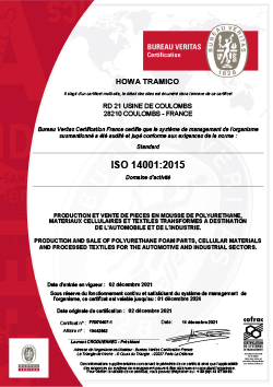 Howa tramico - ISO 14001